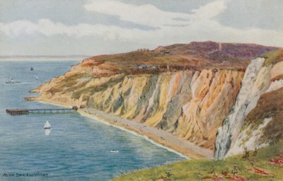 Alum Bay, Isle of Wight by Alfred Robert Quinton